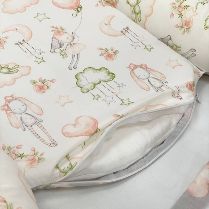 Protectie somn – Baby Nest Baby Pastel